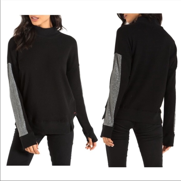 n:PHILANTHROPY Tops - N:PHILANTHROPY | NWOT Barley Times Sweatshirt in Black